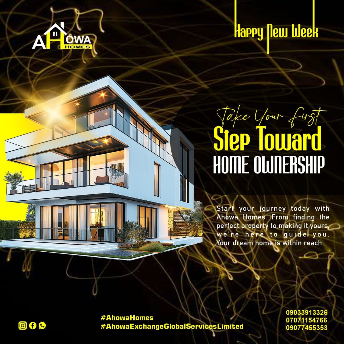Ahowa Homes Poster