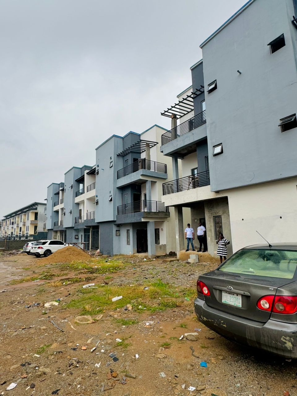 This is a 4 bedroom terrace duplexes